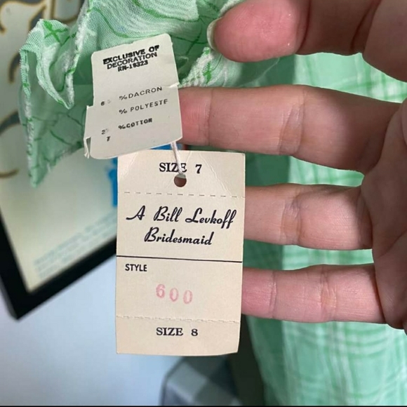 XXS 00/0/2 NOS Vintage 1970s Bill Levkoff Dress - Picture 16 of 16